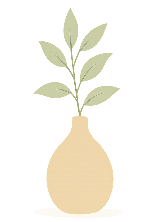 Calm plant illustration